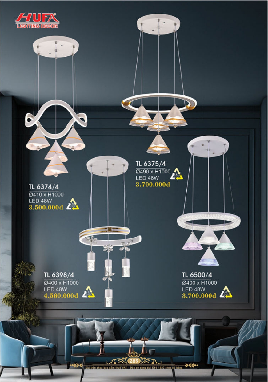 Bảng giá đèn trang trí HUFA